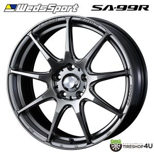 Weds Sport SA-99R SA99R 16インチ 16x5.0J 4/100 +45 PSB プラチナシルバーブラックの商品画像