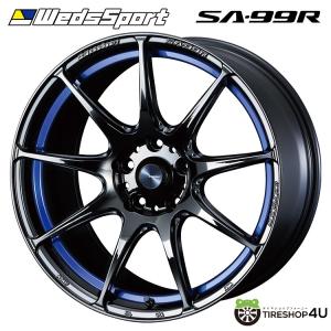 Weds Sport SA-99R SA99R 17インチ 17x7.5J 5/114.3 +45 BLCII ブルーライトクロームツーの商品画像