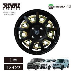 RIVAI OFFROAD 新品ホイール 1本 コペン ハスラー ムーブ N‐BOX タント