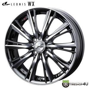 LEONIS WX 14インチ 14x4.5J 4/100 +45 BMCMC ブラックメタルコートミラーカットの商品画像