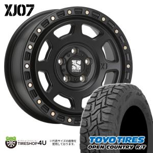 タイヤホイール4本セット XTREME-J XJ07 17x8.0J 5/114.3 +35 SBK TOYO OPEN COUNTRY R/T 225/60R17 99Q｜2tireshop4u