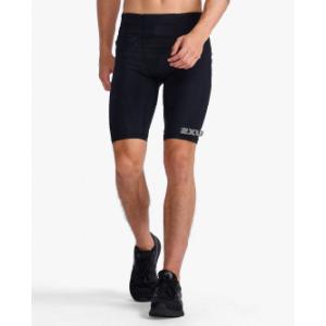 2XU メンズ用 MCS コンプレッションショーツ 2XU メンズ コンプレッション1/2ショーツ ma4508b : 2XU
