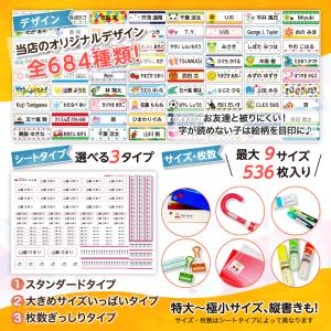 名前シール 防水 入園 入学 小学校 耐水 耐...の詳細画像2
