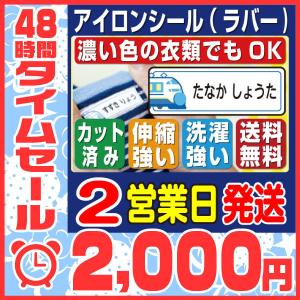 名前シール アイロン 布用 洋服 お名前シール おなまえシール 送料無料 白地タイプ