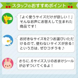 名前シール サイズ 選べる 防水 入園 入学 ...の詳細画像3