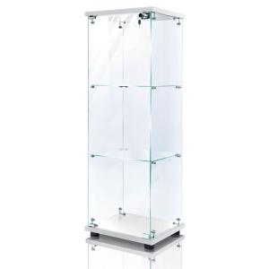 イケア（IKEA） DETOLF/デトルフ ガラス扉キャビネット43x163 cm