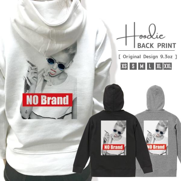パーカー メンズ レディース スウェット プルオーバー バックプリント おしゃれ NO BRAND ...