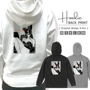 パーカー メンズ レディース スウェット プルオーバー バックプリント