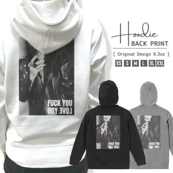 パーカー メンズ レディース スウェット プルオーバー バックプリント おしゃれ 写真 フォト モノ...