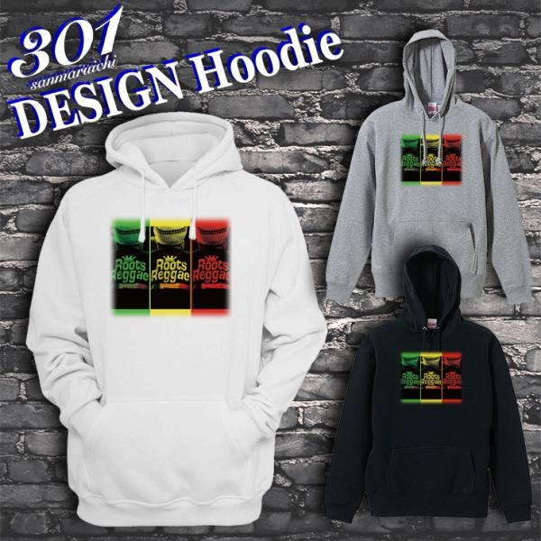パーカー メンズ プルオーバー フード付き ストリート ブランド Roots Reggae ルーツロ...