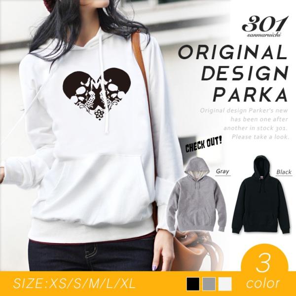 パーカー レディース 長袖 ブランド ゆったり 大きめ トップス フード付き プルオーバー ペア ワ...