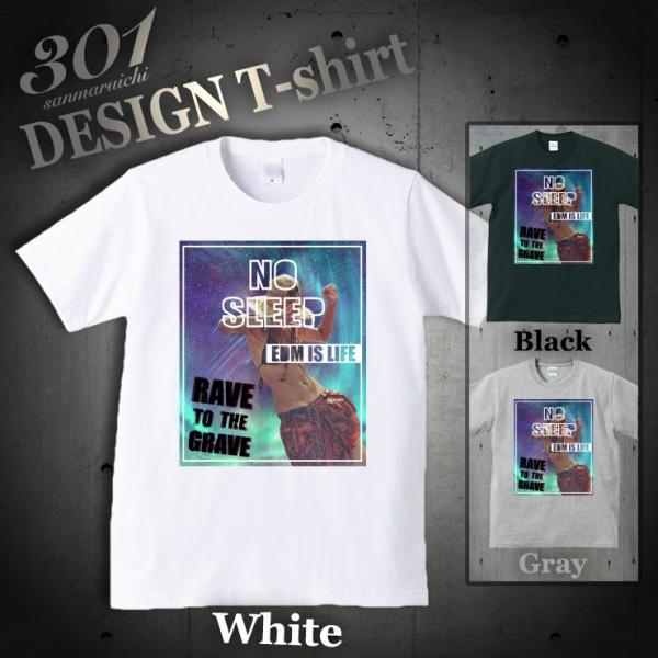 Tシャツ メンズ 半袖 ブランド ユニセックス NO SLEEP EDM ダンス 宇宙柄 Boho ...