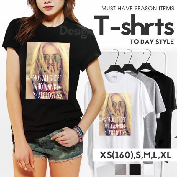 Tシャツ レディース 半袖 新作 男女兼用 メンズ ペア カップル XS S M L XL XXL ...