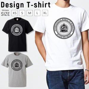 Tシャツ メンズ 半袖 ブランド ユニセックス プロビデンスの目 キリスト 神の目 かっこいい  クルーネック プリントTシャツ｜301-shop