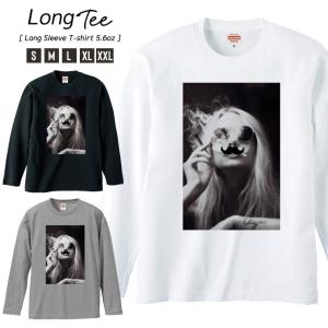 Tシャツ メンズ ロンT 長袖 ブランド Uネック COBAIN カート・コバーン