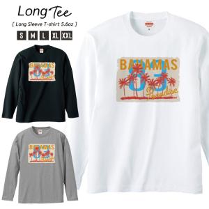Tシャツ メンズ ロンT 長袖 ブランド Uネック GO SURF SURF'S UP