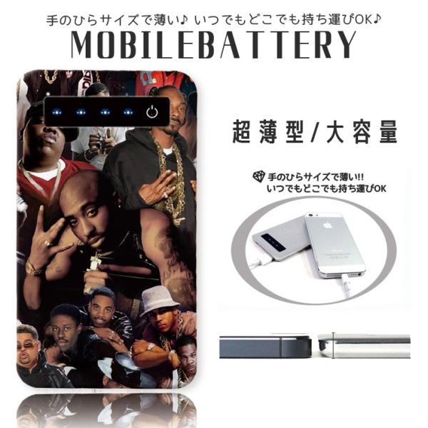 モバイルバッテリー 大容量 薄型 防災グッズ 4000mAh iPhone スマホ 充電器 軽量 h...