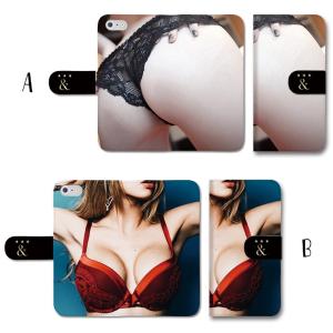 スマホケース 手帳型 セクシー ヒップ ブラ ...の詳細画像1