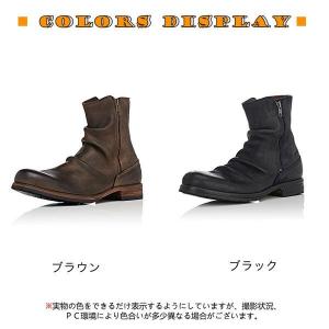 店長おすすめ ライダーブーツ ワークブーツ ショートブーツ メンズ ベルト ロングブーツ 長靴 バイク 厚底 エンジニア サイドジップ モックトゥ