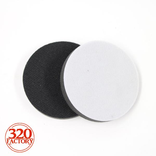 2枚　80ｍｍ/80Φ　中間クッションパッド　中間ソフトパッド　マジック式　80