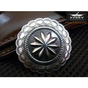 39mm  FUNNY ファニーコンチョ  NATIVE CONCHO  CHEYENNE シャイアン　