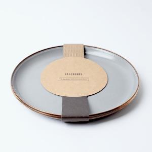 BAREBONES LIVING ベアボーンズリビング エナメルプレート 2個セット 琺瑯