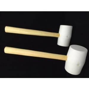 路面標示材施工用　白ゴムハンマー910ｇ