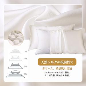 LilySilk(リリーシルク)シルク枕カバー...の詳細画像3