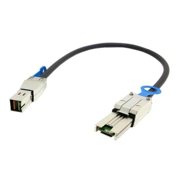 Cablecc 外付けミニSAS 4X SFF-8088 - Mini SAS 高密度HD SFF-...