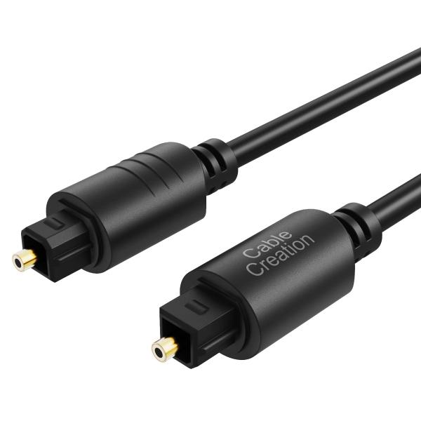 光デジタルケーブル,CableCreation 7.2m スリムなToslink 光デジタル オーデ...