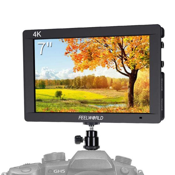 FEELWORLD FW703 カメラ フィールドモニター 7インチ 3G-SDI 4K HDMI ...