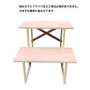 二段祭壇 三段祭壇 木製祭壇 2段 3段 白布...の詳細画像4
