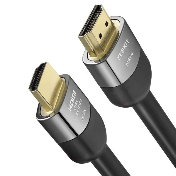 Zeskit 8K 48Gbps HDMIケーブル5m【PS4 PS5対応】8K/60p ダイナミッ...