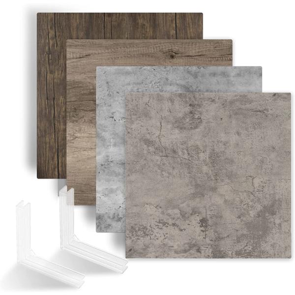 Meking 背景ボード 60x60cm バックグラウンド 両面異なる仕様 撮影用 写真撮影 バック...