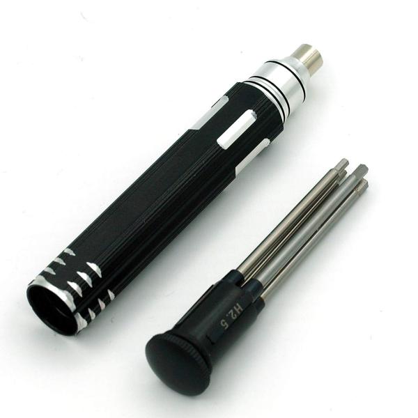 差し替え式 六角 6角 レンチ ドライバー 1.5mm 2.0mm 2.5mm 3.0mm セット