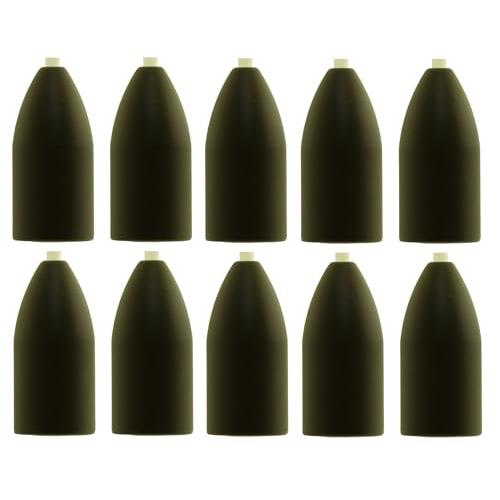 YZD ブラスシンカー バレットシンカー 3.5g 1/8oz【10個】グリパン マットカラー（艶消...