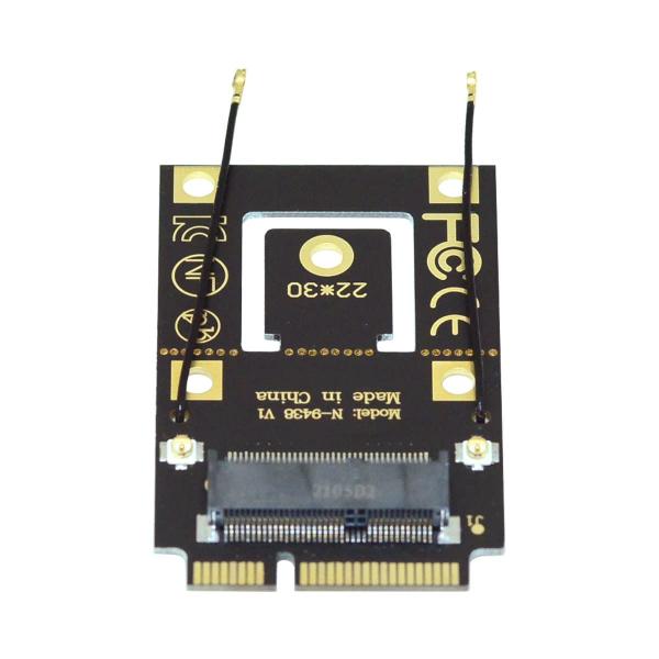 Cablecc NGFF M.2 Key-A - Mini PCI-E PCI Express コン...