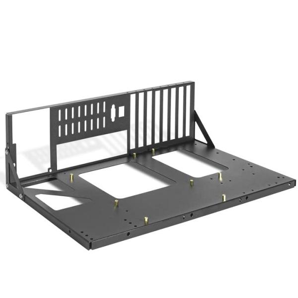 Rxakudedo オープンシャーシ・オープンフレームの開放型pcケース 鉱業フレーム 鉱業 マイニ...