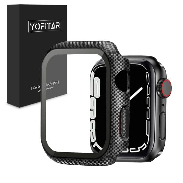 YOFITAR for Apple Watch 9/8/7 ケース 41mm 45mm 適用 600...