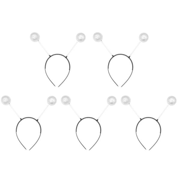 [BESTOYARD] 触角カチューシャ 5pcs エイリアン なりきりカチューシャ ポンポン付き ...