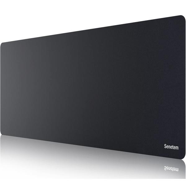 Senetem マウスパッド 超大型 薄型 デスクマット ゲーミング パッド キーボードパッド おし...