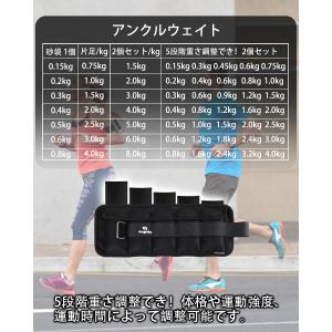 Fragraim アンクルウェイト 5段階調節...の詳細画像1