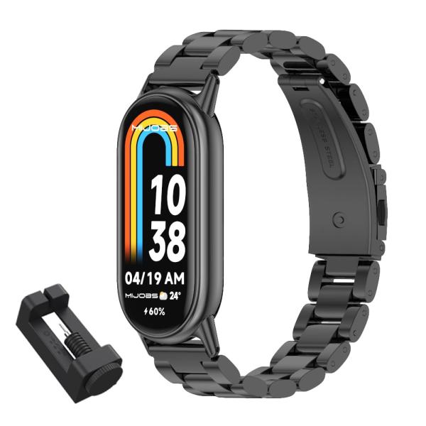 MIJOBS Xiaomi Mi Smart Band 10/9/8 スマートバンド 10 替えバン...