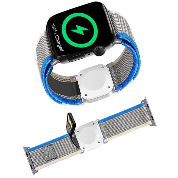 [PUZESHUN] アップルウォッチバンド Apple Watch 対応ワイヤレスマグネット式充電...