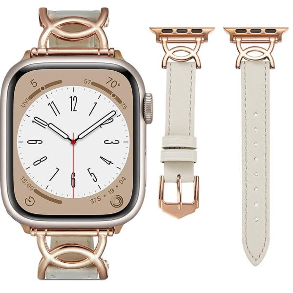 Youmai コンパチブル Apple Watch バンド 本革 レディース Apple watch...