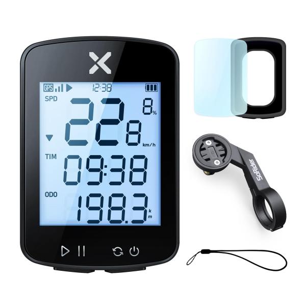XOSS G Gen2 サイクルコンピュータ 2.2" GPS サイコン 無線 ワイヤレス サイクリ...