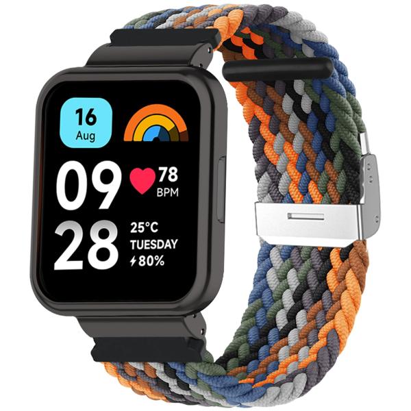 [RoSoki] Xiaomi Redmi Watch 3 Active 対応 バンド ナイロンバン...