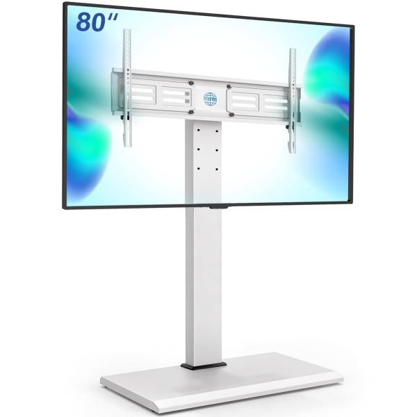 FITUEYES テレビ台 壁寄せテレビスタンド 50-80インチテレビに対応 高さ調整可能 首振り...