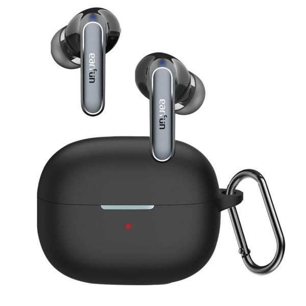 For EarFun Air 2/EarFun Air 2 NC ケース [HVUYAL] 紛失防止...