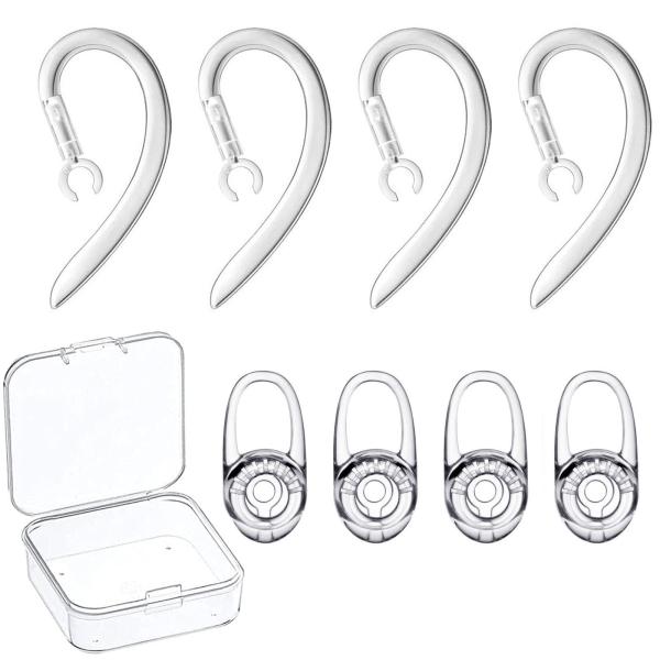 VSuRing イヤーフック イヤーピース シリコン製 360度回転 耳かけ型 落ち防止 PLANT...